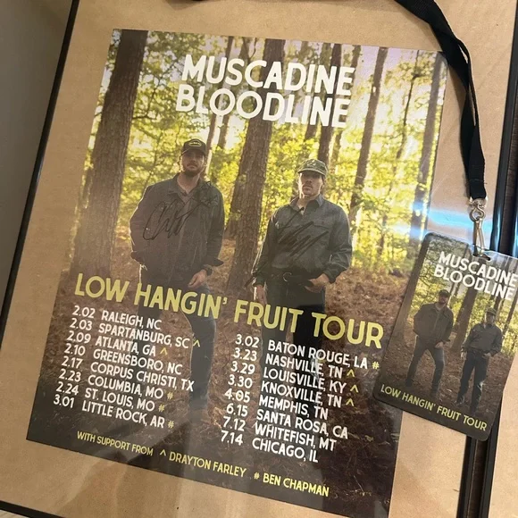 Signed Music Tour Posters - Picture 6 of 8